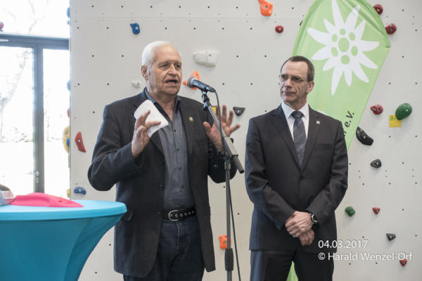 Ludwig Gedicke vom DAV Hauptverband